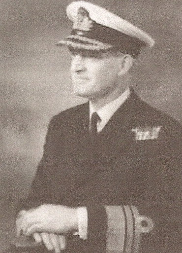 Lieutenant David Clutterbuck, Royal Navy, HMS Ajax