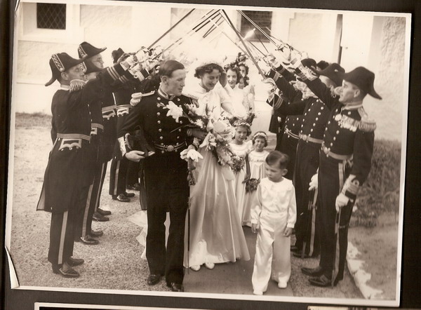 Wedding of Lieutenant Hotham and Aileen\n Wedding of Lieutenant Hotham and Aileen\n