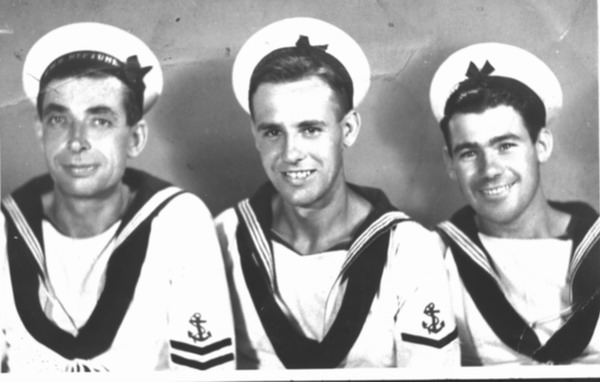 Petty Officer Peter James on right. (At the time he was a Leading Seaman).\n\nWho are the other two Neotune Leading Seamen?\n\n