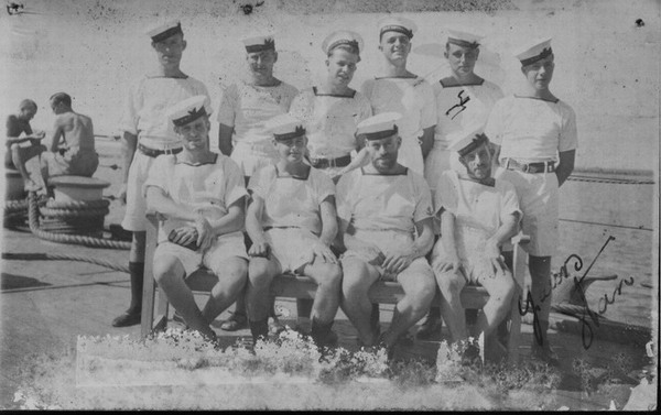 KINGDON, Able Seaman, STANLEY LANGE, Age 24. When Stanley Kingdon's sister died in 2008, her son Peter Goldsmith was clearing the attic and found the photo which is one of the most informative ever sent to the Association as all the names are marked on the back and all were Neptune casualties.\n