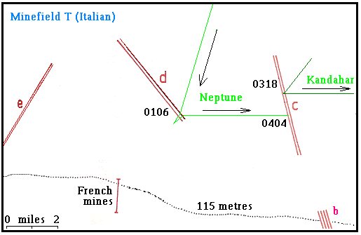 Map - Minefield 'T'